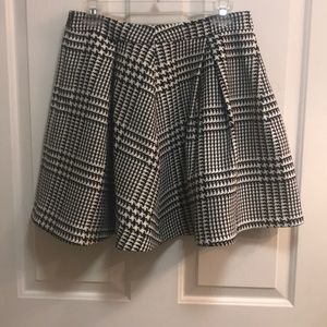 Black and White Skirt